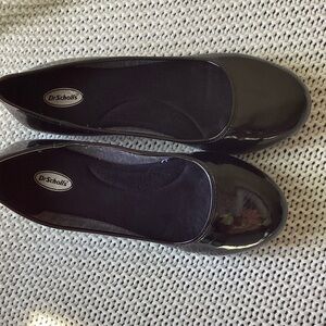 Dr. Scholl's Black Patent Flats